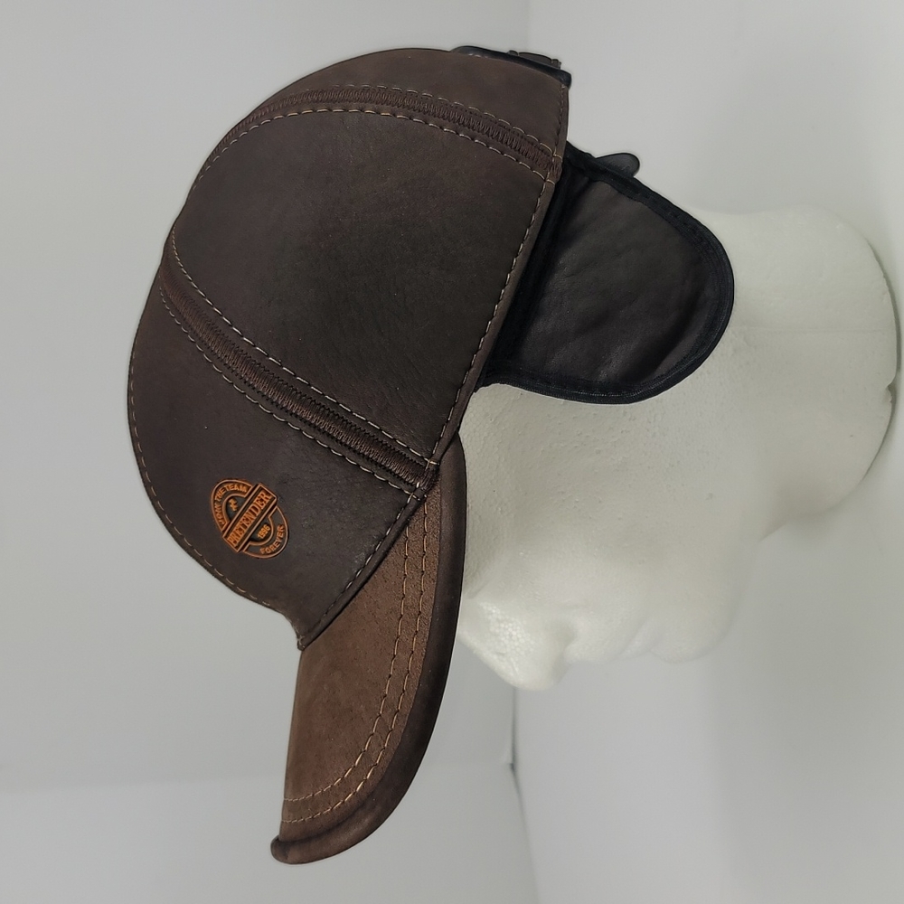 PRETENDER UK ALLSEASON LEATHER CAP W/ EAR FLAPS